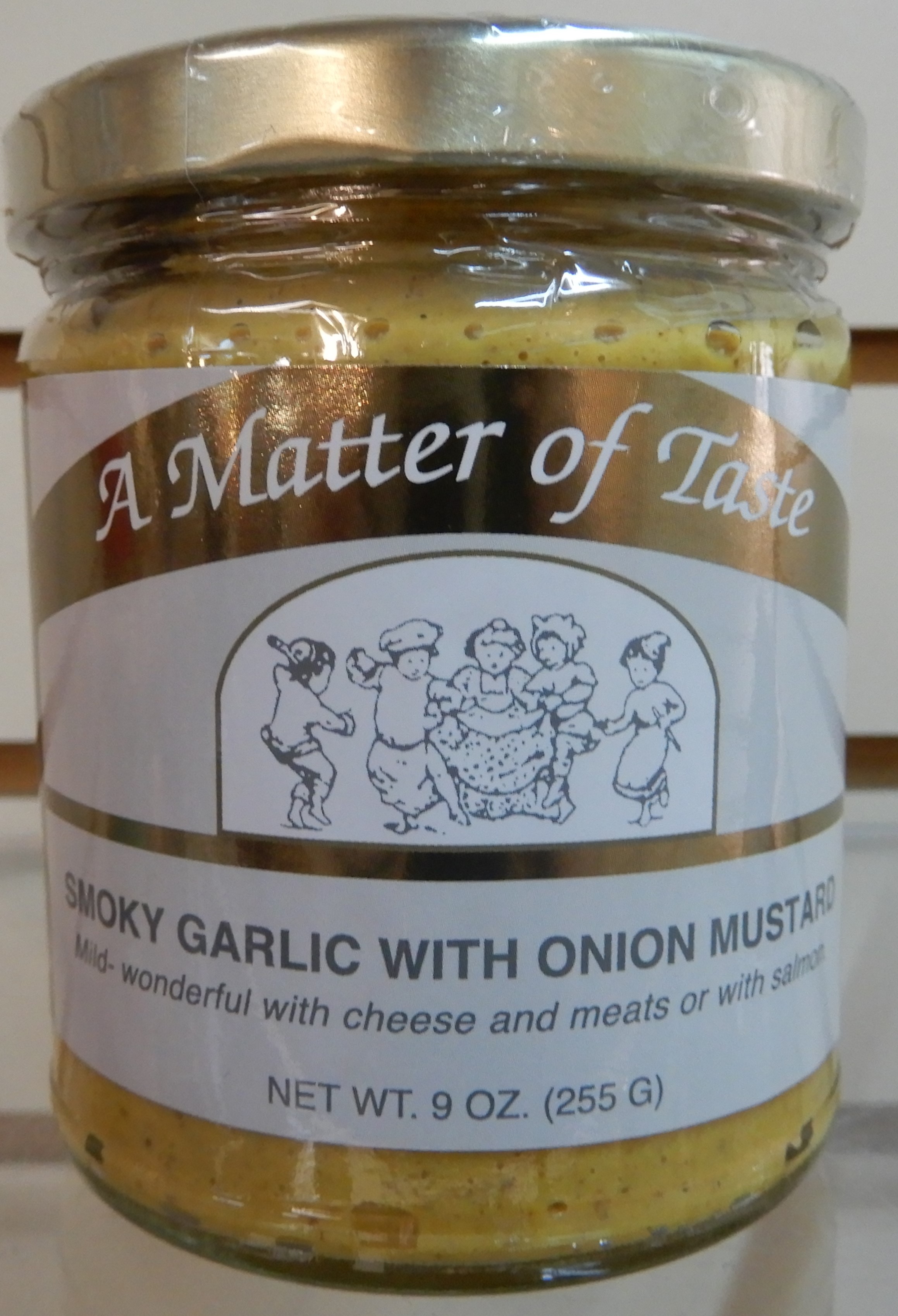 Smoky Garlic & Onion Mustard