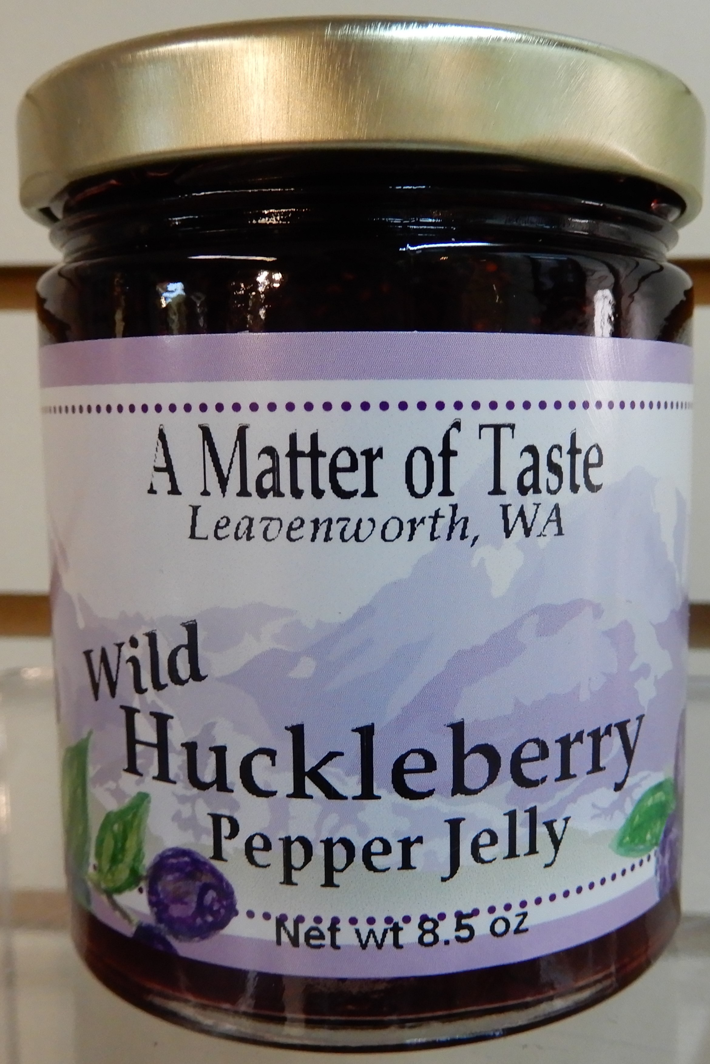 Wild Huckleberry Pepper Jelly